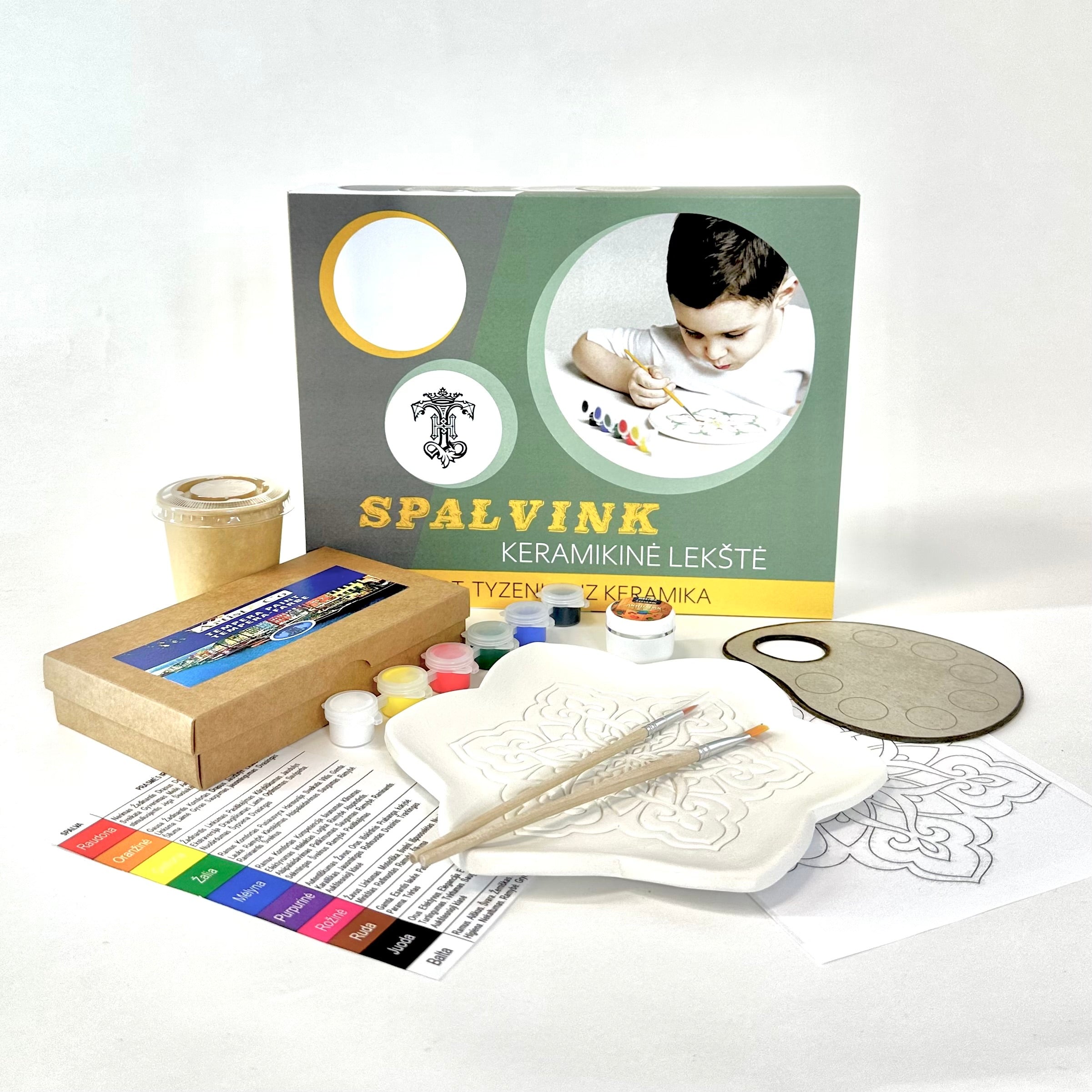 Tapymo rinkinys "Kūrybinė mandala"