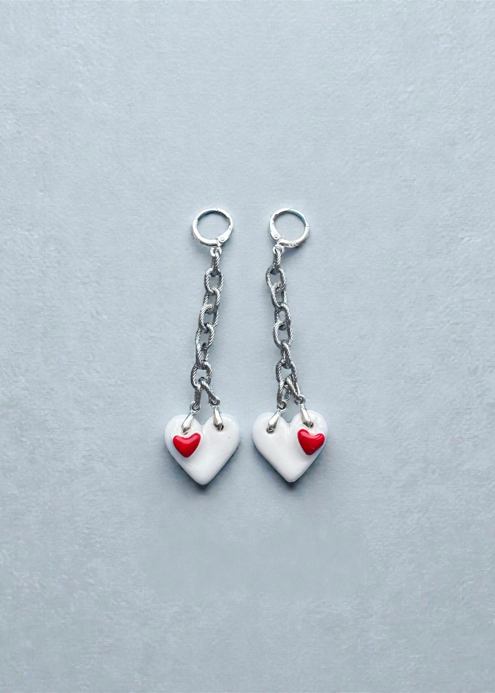Porcelain earrings