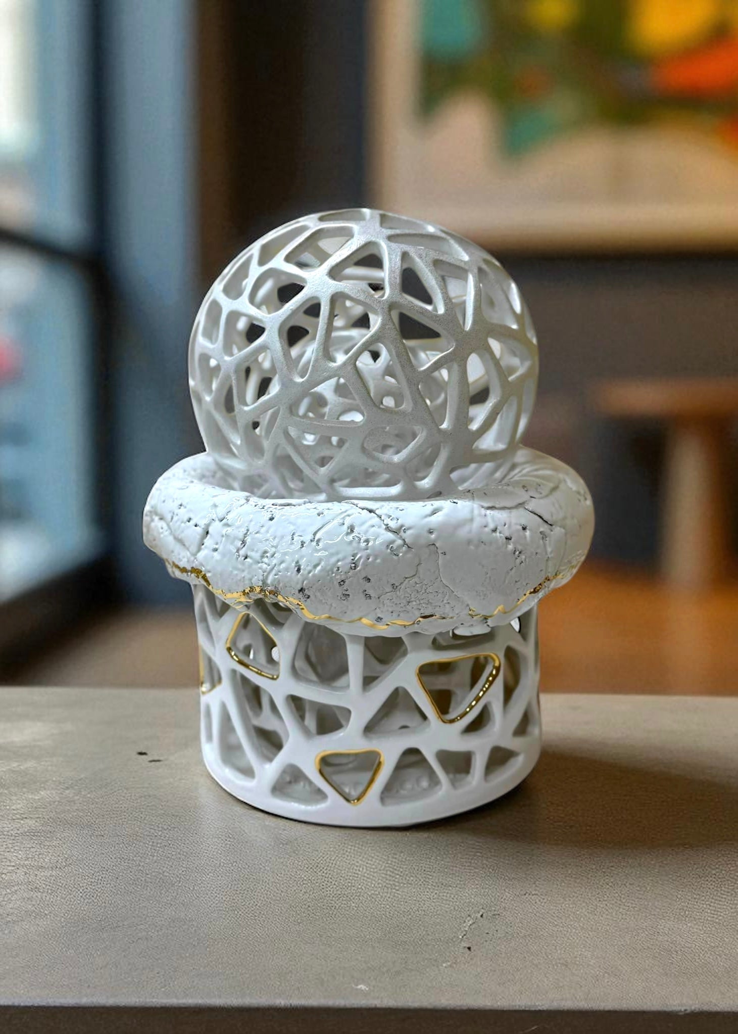 Keramikinis šeimos židinys “Amžinos jungtys”