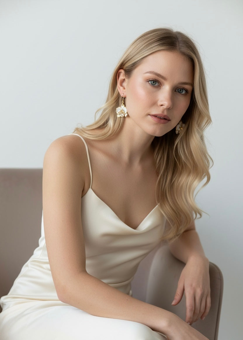 Porcelianiniai auskarai