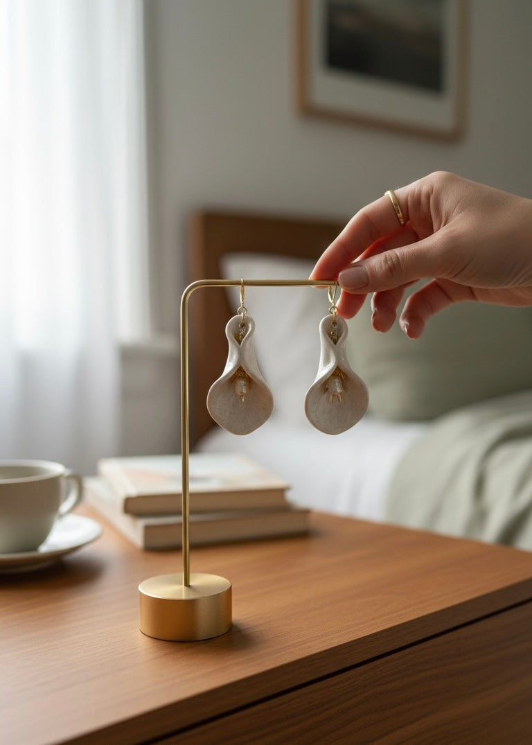 Porcelianiniai auskarai