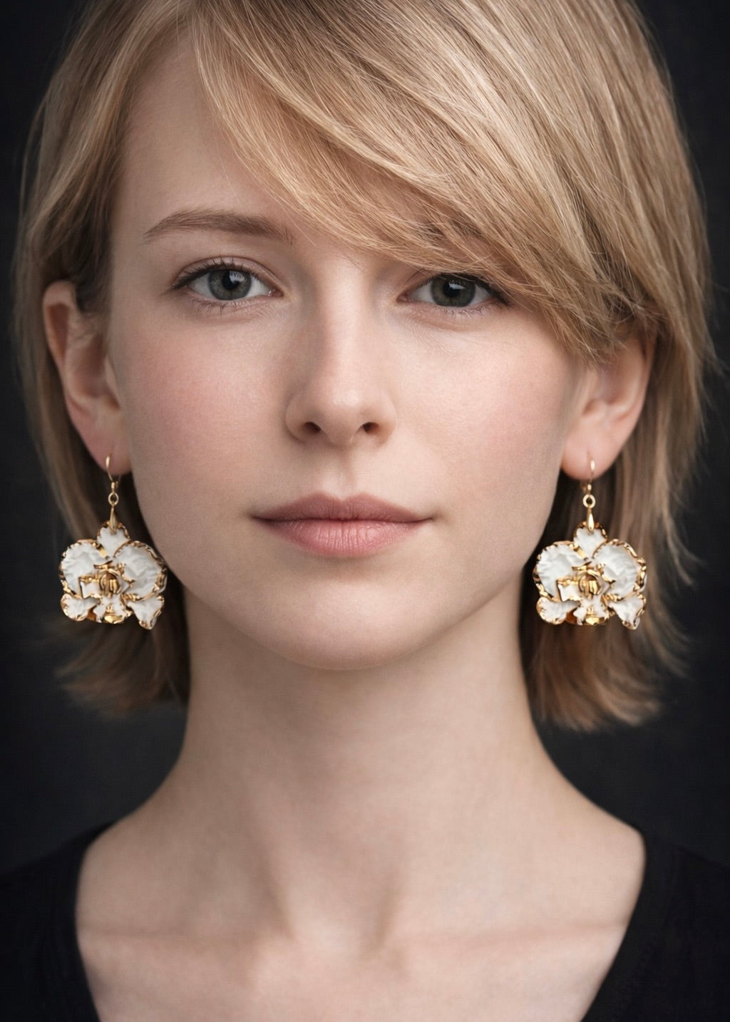 Porcelianiniai auskarai