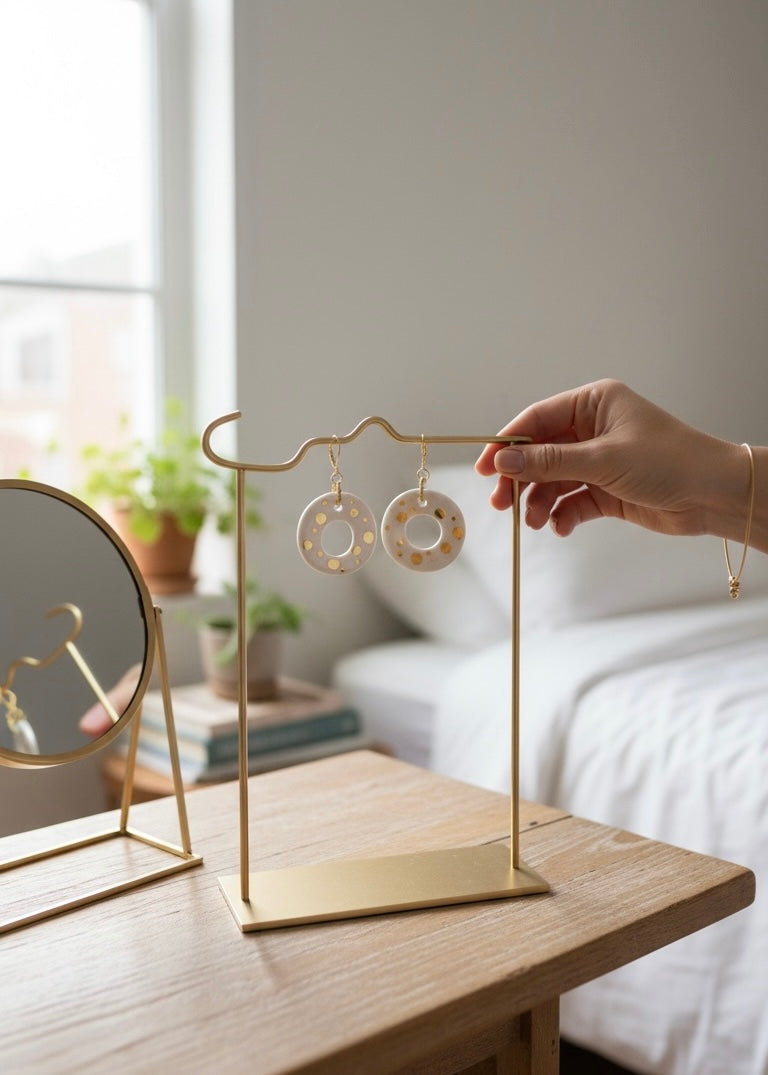 Porcelianiniai auskarai