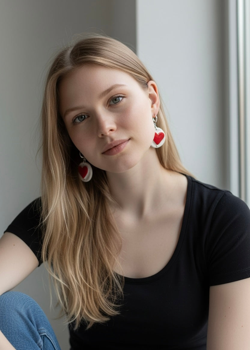 Porcelianiniai auskarai