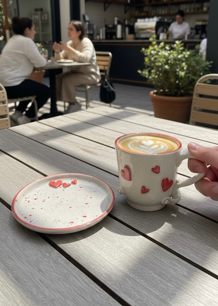Ceramic plate "Love"