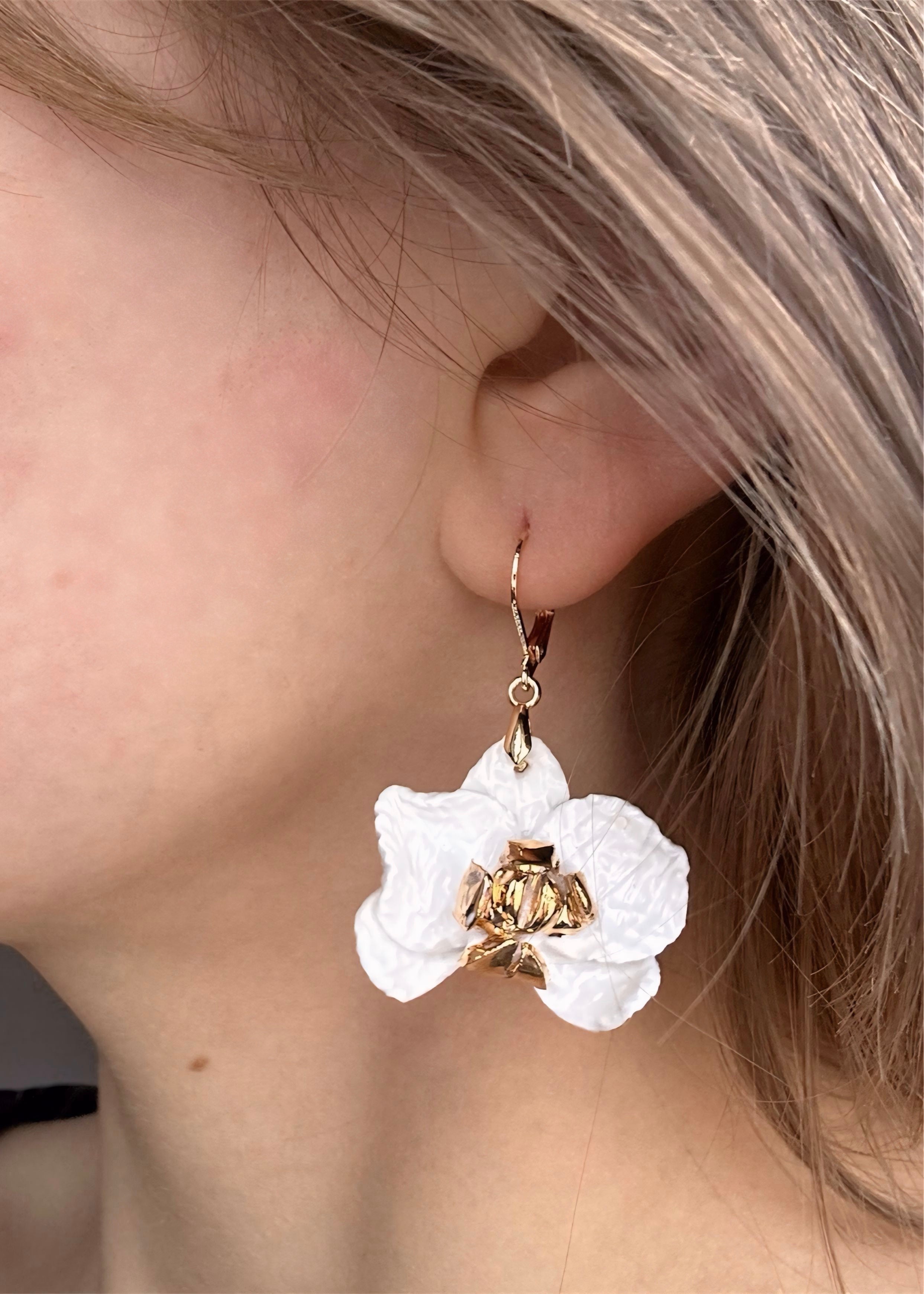 Porcelain earrings