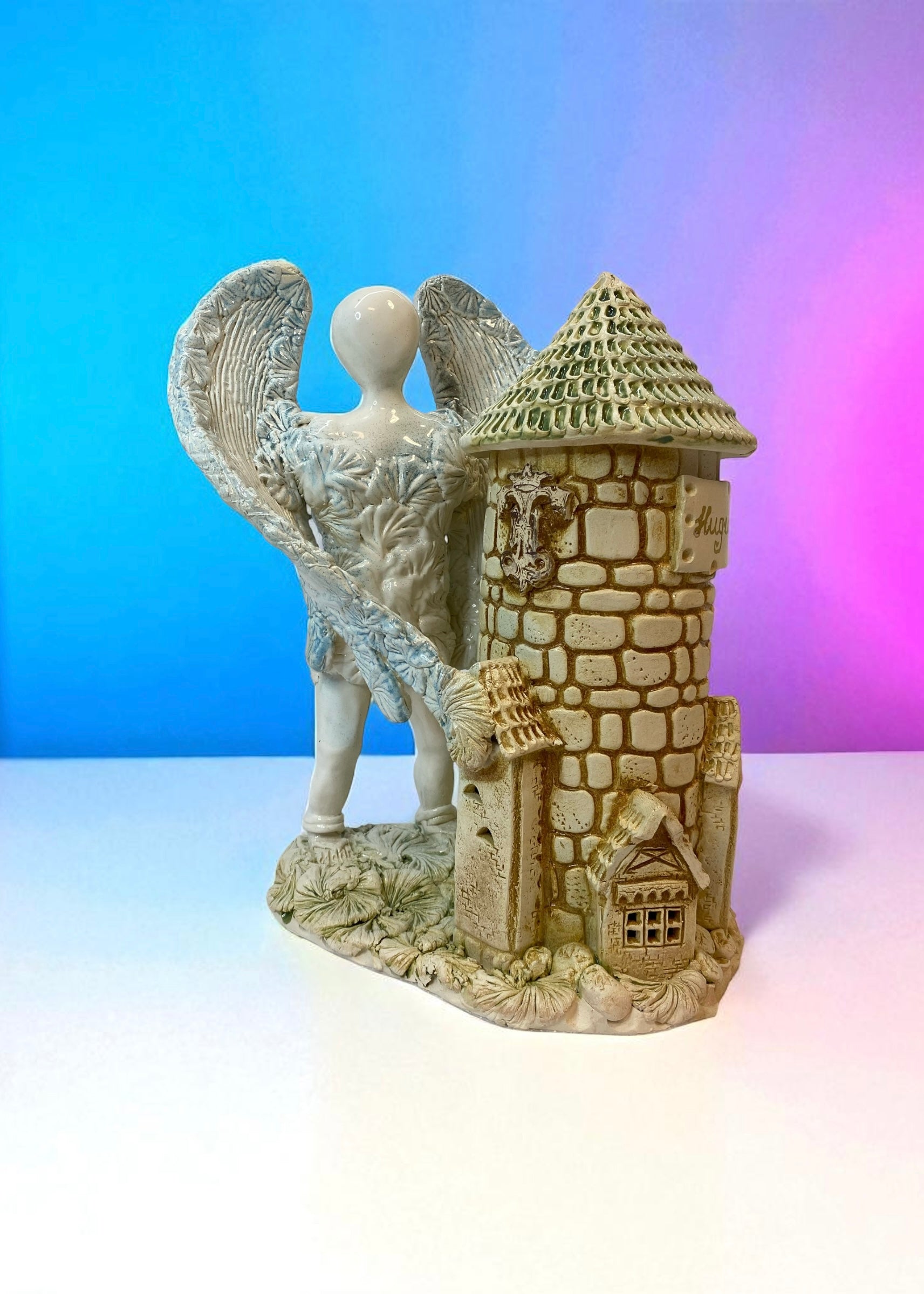 Taupyklė krikštynoms "Angelo bokštas"